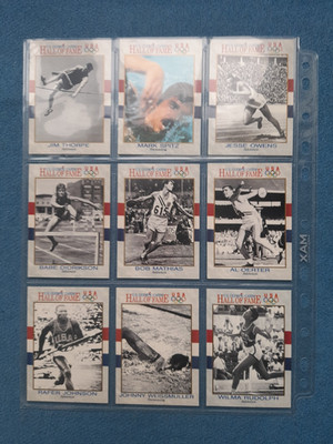 Impel: Hall of Fame - US Olympic Cards  Complete Set