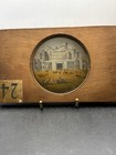 Antique Masonic Magic Lantern Glass Slide With Wood Frame — photo 3
