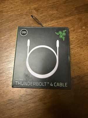 Razer Thunderbolt 4 Cable (2.0m / Active) | RC21-01870200-R3M1 | Mac & Windows