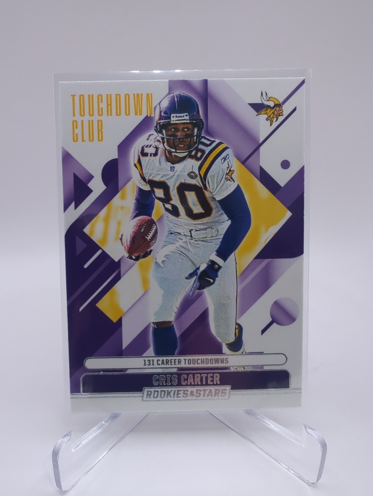 Cris Carter 2025 Rookies and Stars Touchdown Club #5