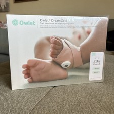 Owlet Dream Sock Baby Monitor - Dusty Rose BM06N20MCJ