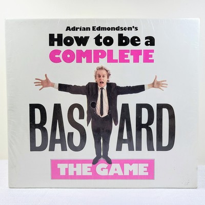 Adrian Edmondson's How to be a Complete Bastard The Game Board Game BRAND NEW