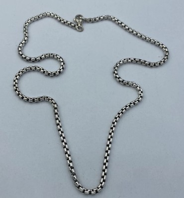 David Yurman Sterlingsilber Box Kette 22'' 3,5 mm