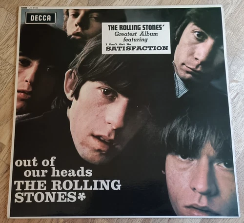 Rolling Stones LP Out Of Our Heads UK Decca Export Mono 1st Press SUPERB AUDIO