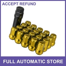 M12x1.25 Lug Nut Cone Seat Closed End Bulge Acorn Hex Wheel Nut Socket Key