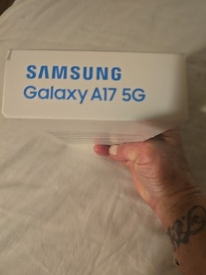 Samsung Galaxy A17 5G 128 GB Black AT&T Never Used Open Box