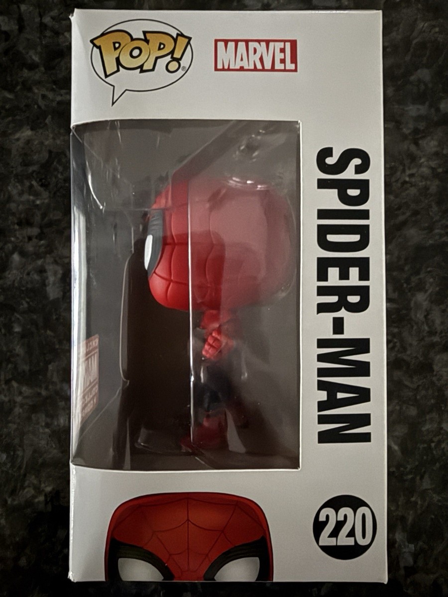 【funko pop】スパイダーマン 220限定 Funko Pop 220 Spider-Man Homecoming Spider-Man New Suit