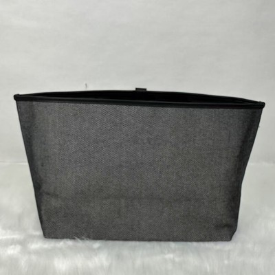 Coach Large Tote Bag Insert In Canvas and Leather In Black NWT C4812