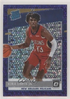 2020-21 Donruss Optic Fast Break Purple Prizm 49/95 Kira Lewis Jr Rookie RC 0c6