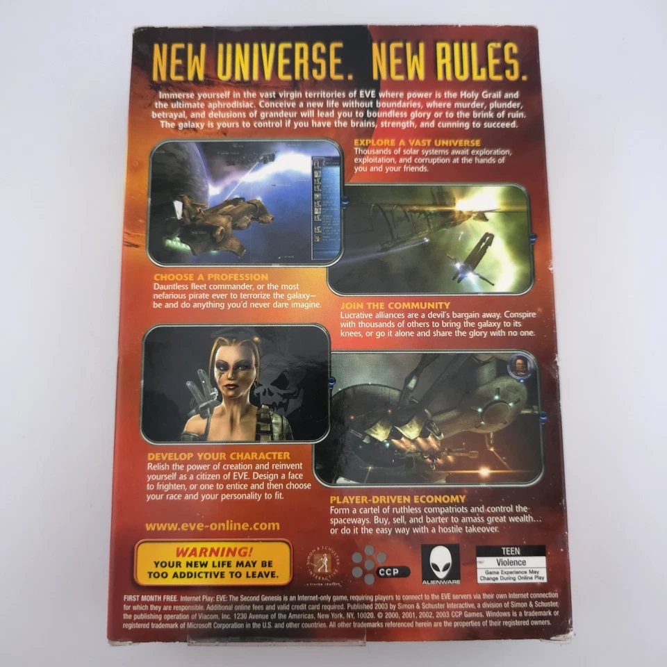 EVE Online, 2003, Small Box, New & Sealed - Image 3 of 4