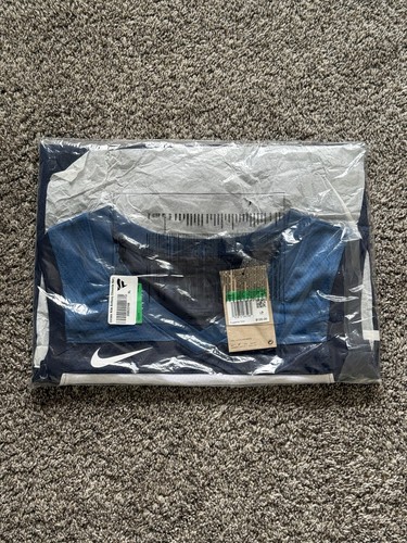 Brand New Anthony Edwards Navy Swingman Jersey From Fanatics - XL