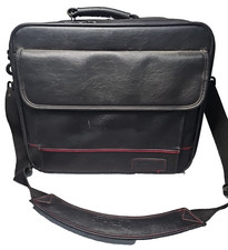 Targus Black Universal Notebook Case Vintage Leather Laptop Bag Model CUN1