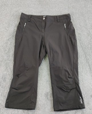 Dare2B Hose Damen UK 12 schwarz Gorpcore Outdoor kurz