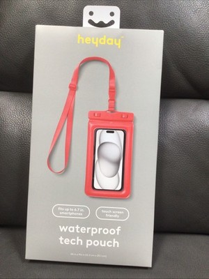 NEW-Heyday Waterproof Cellphone Pouch   Fits 6.7  Phones | Touchscreen Friendly