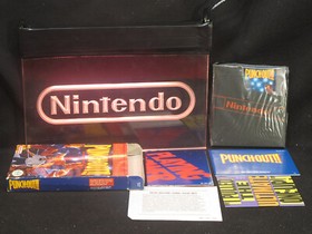 Nintendo NES Punch-Out!! Serie Cl&aacute;sica Completa en Caja con Papeles Muy Bueno