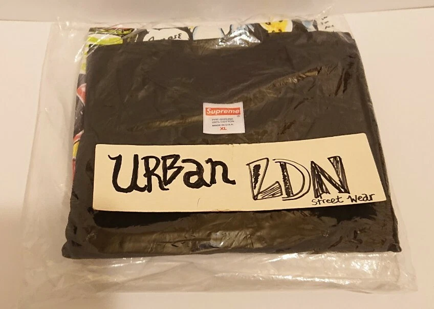 T shirt Supreme X Daniel Johnston XL noir