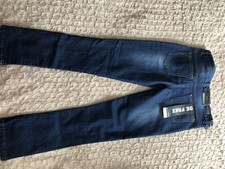 Pink Velvet Blue Girls Jeans Size 10 New