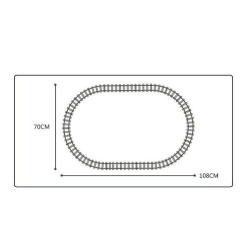 1260pcs Technical Train Railway Track Building Blocks Subway Assemble Bricks Toy - Picture 3 of 9