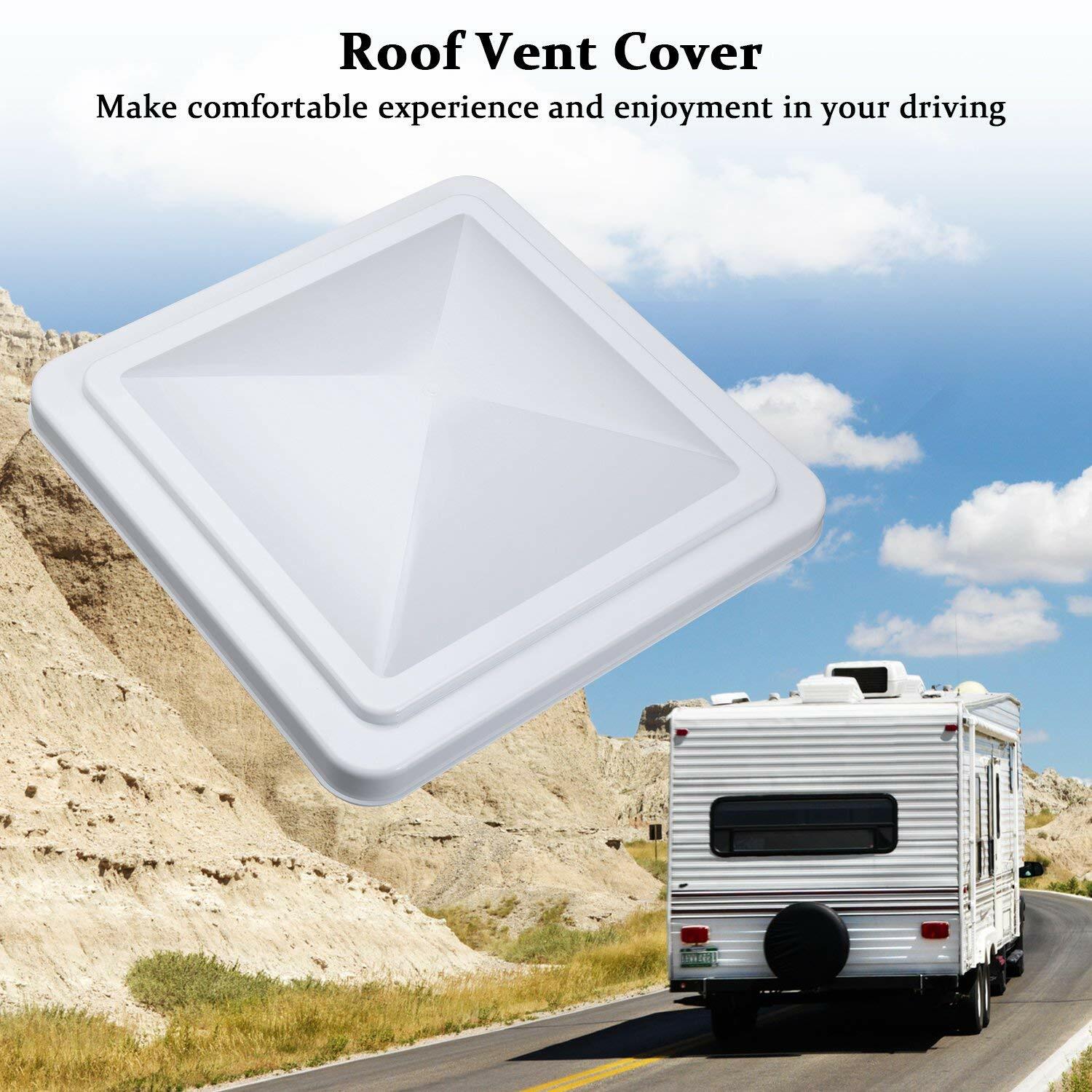 2pcs l 14" RV Skylight Roof Car Caravan Vent Lid Cover Exhaust Fan Camper Hatch eBay