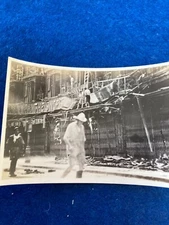 SHANGHAI CHINA  1937 ERA  VINTAGE PHOTOGRAPH  中国上海 1937 年复古照片  DESTRUCTION /