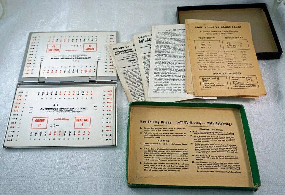 Vintage Auto Bridge in Original Box & Papers No. PA for Advance Players - Image 3 of 4