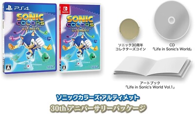 Nintendo Switch Sonic Colors Ultimate 30th anniversary