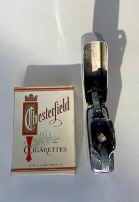 Vintage NOS Chesterfield Cigarette Lighter Tobacco Advertising Continental  Japan