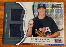 2011 Bowman Sterling Relic X-fractor #XDR-CK Corey Knebel #121/199 USA Used