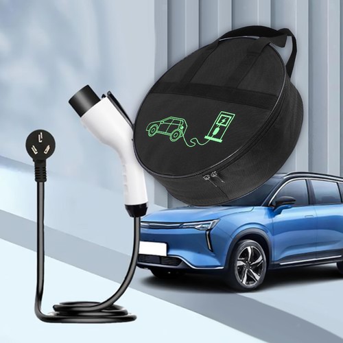 Ev Lader Regenhoes Waterdichte Outdoor 600d Oxford Doek Elektrische Auto Oplaadpoort Cover Regenzon Uv Bestendigheid Alle Weersbescherming Zwart