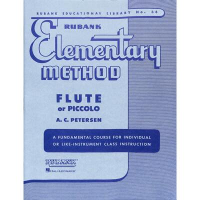 Rubank Elementary Method, Schule für Flöte und Piccolo-Flöte, A. C. Petersen