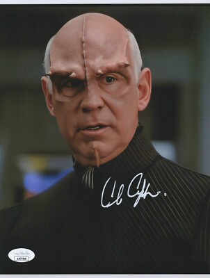 ALAN OPPENHEIMER Signed STAR TREK: VOYAGER 8x10 Photo Autograph