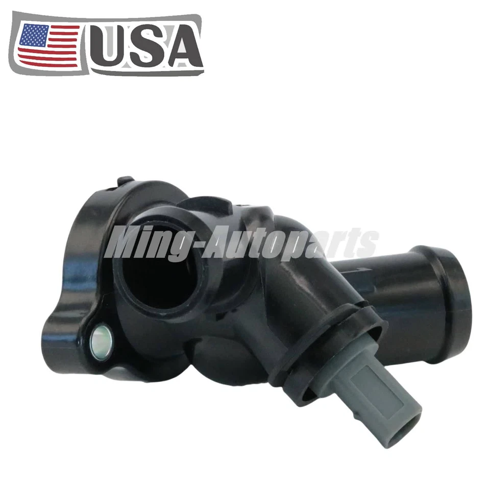 1x Thermostat Housing For 2005-2014 Volkswagen Jetta 2.5L 2007-2010 Beetle 2.0L - Изображение 3 из 4