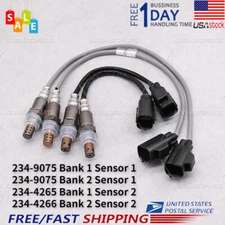 4Pcs Up+Downstream Oxygen Sensor For Land Rover LR3 05-06 Range Rover Sport 2006