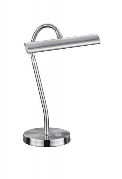Exquisite 4W Led Tischleuchte Schlafzimmer Touch Nickel Matt Licht Lampe Neu-image