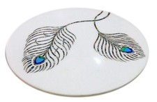 18 " Marmor Table Top Semi Precious Steine Handgefertigt Inlay Arbeit