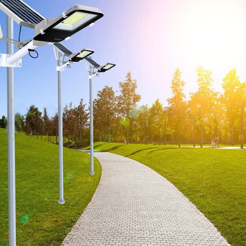 Solar Street Lights Outdoor 100000LM High Brightness Dusk to Dawn for Garden - Picture 13 of 15