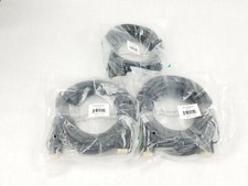Monoprice 25ft SVGA HD15 M/M CL2 Rated Cable Lot of 3 