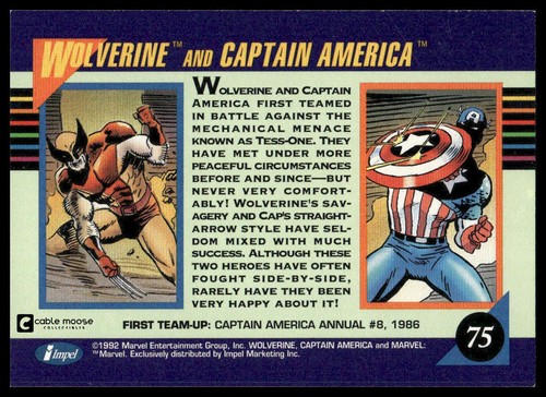 1992 Impel Marvel Universe Cards / Singles You Pick, Base Set & Insert Holograms - Picture 151 of 425