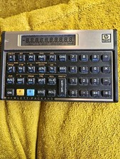Hewlett Packard HP 12C Vintage Handheld Financial Calculator TESTED/WORKS