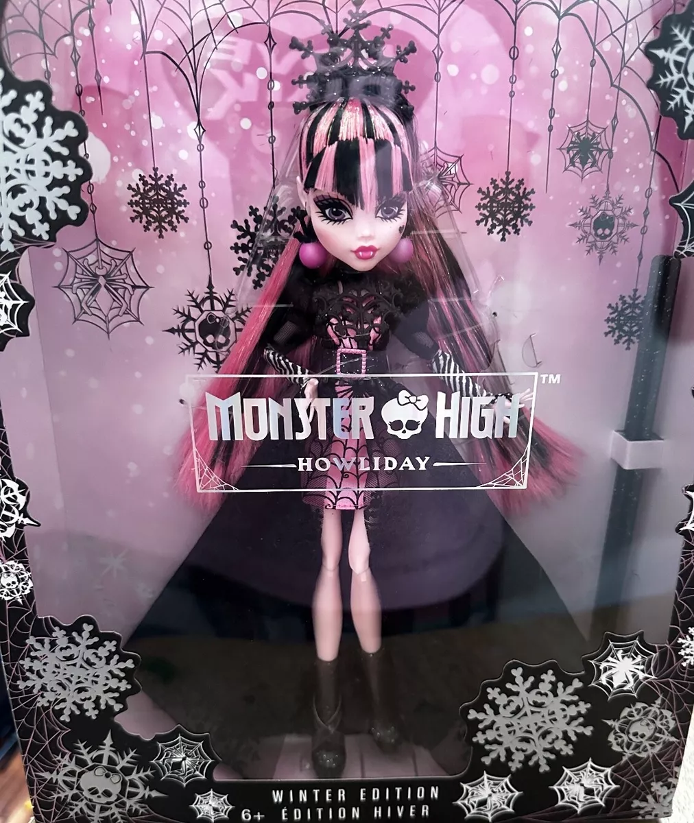 Monster High Howliday Winter Edition Draculaura Doll Holiday NIB