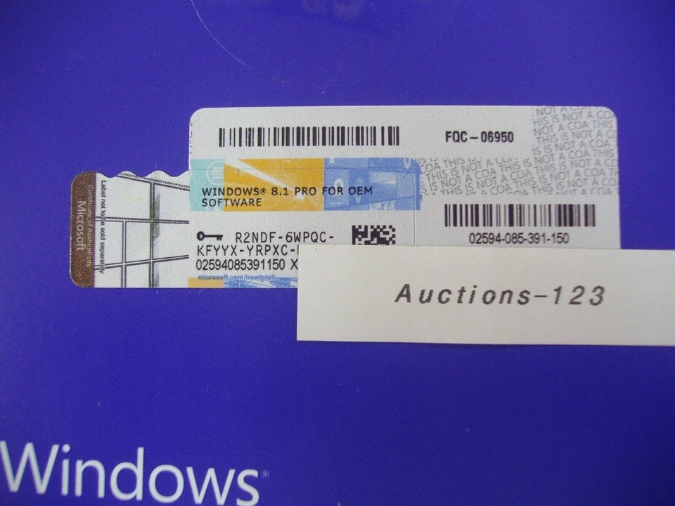 Microsoft Windows 8.1 Pro 64 bit x64 64 Bit DVD Full English MS WIN 8.1 =NEW= - Image 3 of 4