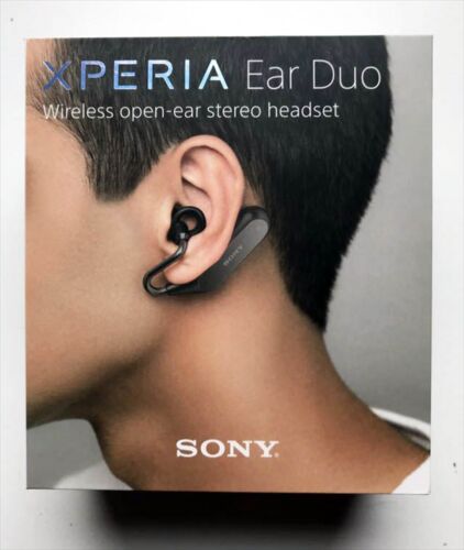 SONY Wireless Earphone Xperia Ear Duo 2018 japan Model Black XEA20JPB NEW - Picture 1 of 1