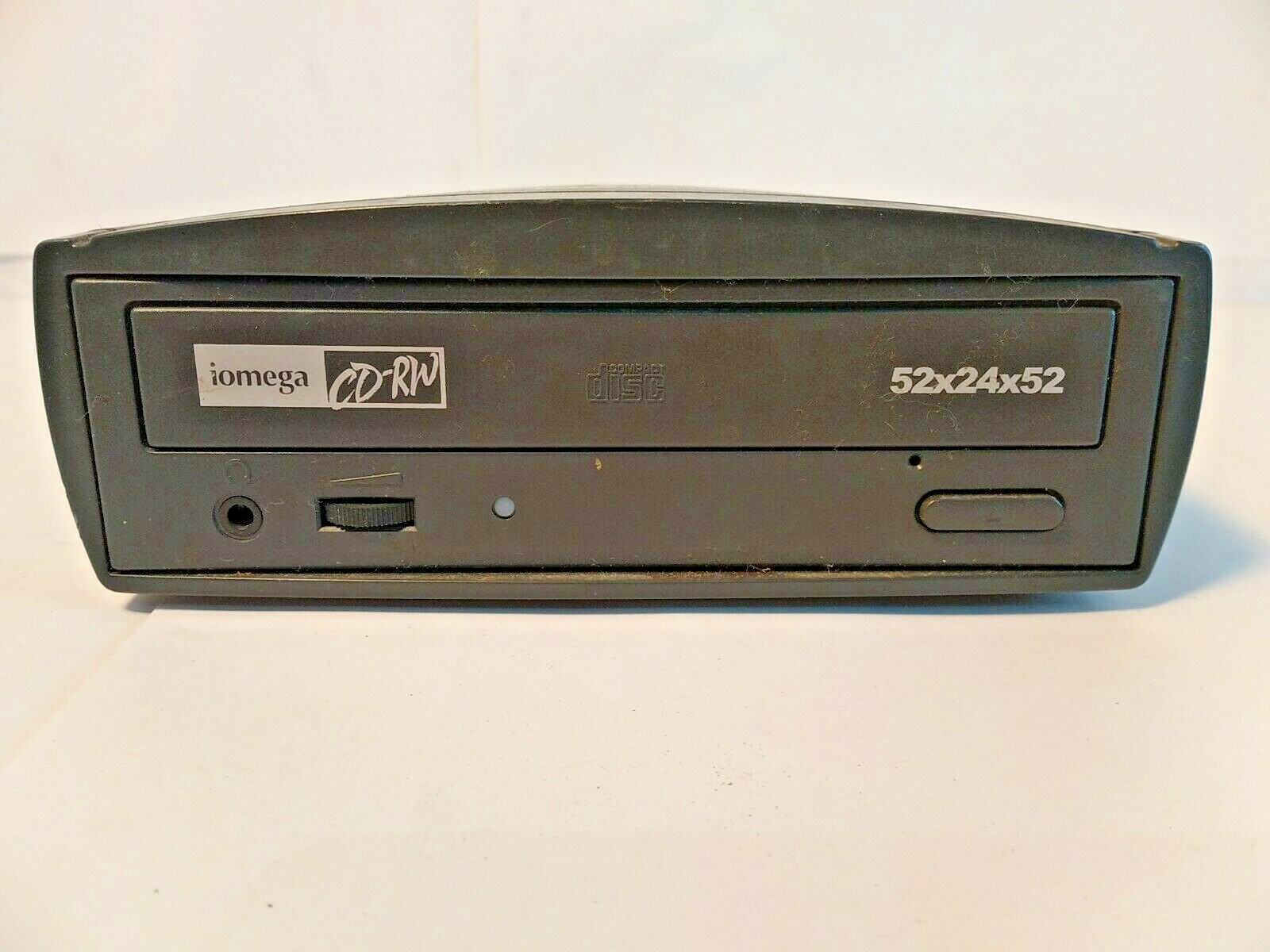 Iomega 31061500 CDRW55292EXT External CDRW Drive NO AC ADAPTER 