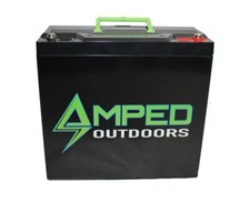 Amped Outdoors 30AH LITHIUM BATTERY Tall Version