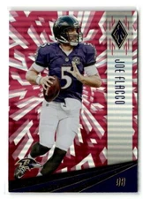 Joe Flacco Baltimore Ravens 2016 Panini Phoenix Pink #8