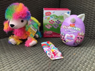 Regenbocorns Kätzchen Mais Überraschung Geburtstag Party Konvolut Ankleideband Einhorn