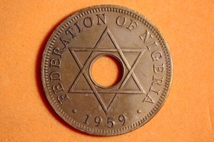 1959 Nigeria Bronze Penny #M19303