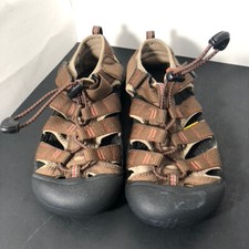 Keen Newport H2 Sandals Size 4 Big KIds Brown Waterproof