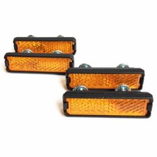 CatEye Bike Pedal Reflectors - Universal Screw on Set of Four