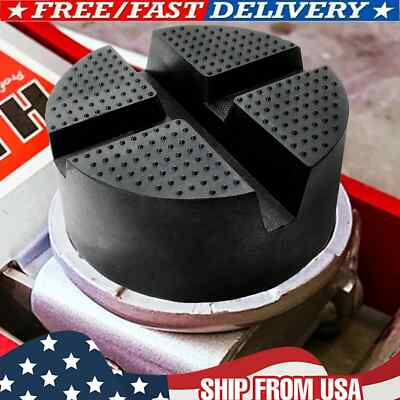 #ad Rubber Car Jack Lift Pad Adapter Jacking Tool Stand Pinch Weld Floor Frame Rail $9.49